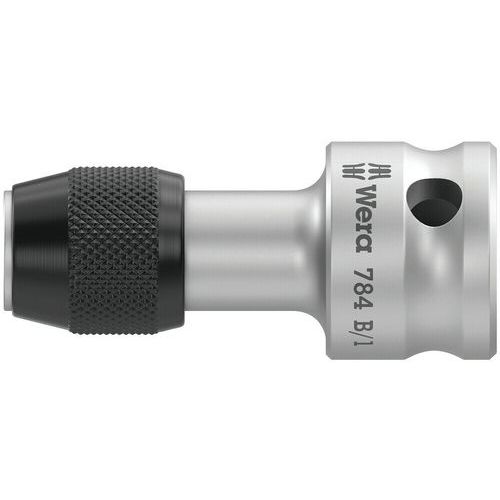 Adapter met snelwisselfunctie 3/8 - 784 B - Wera