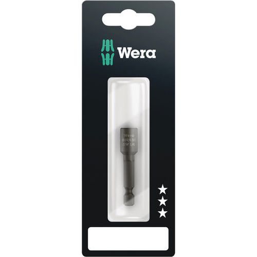 Dopbit magnetisch 6-kant imperiaal - 869/4 M SB SiS - Wera
