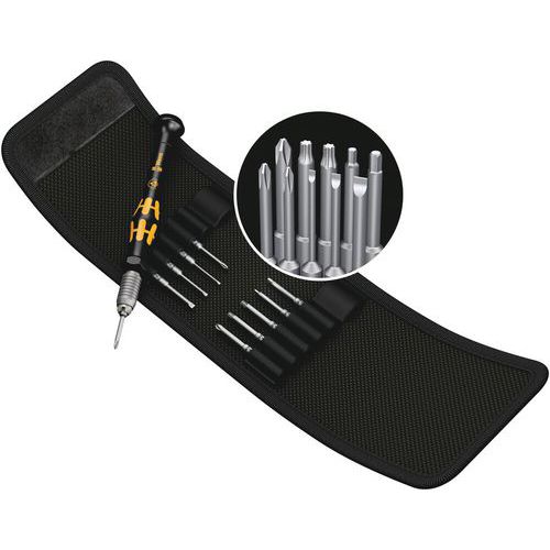 Precisiebitschroevendraaierset 11 delig - KK Micro 11 ESD 1 - Wera