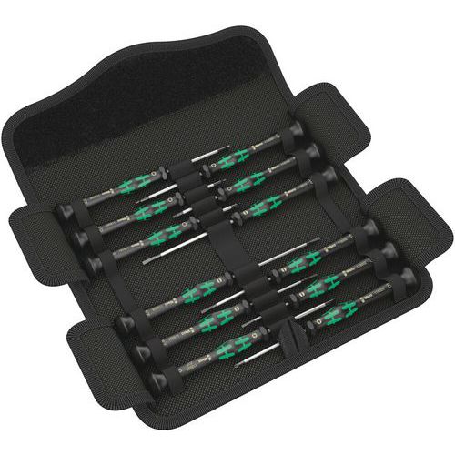 Schroevendraaierset 12 delig - Kraftform Micro 12 Universal 1 - Wera