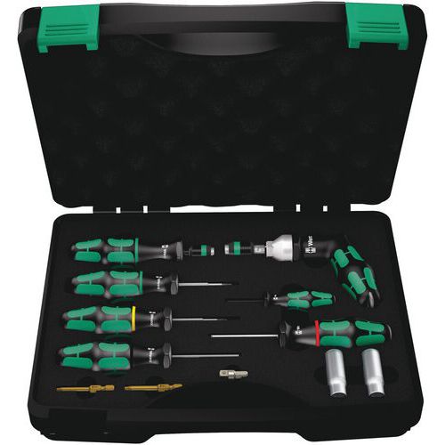 Montageset 12 delig voor bandenspanningscontrole - 7443/12 - Wera