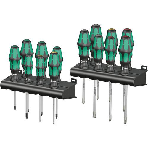 Schroevendraaierset 14 delig - Kraftform Big Pack 300 - Wera