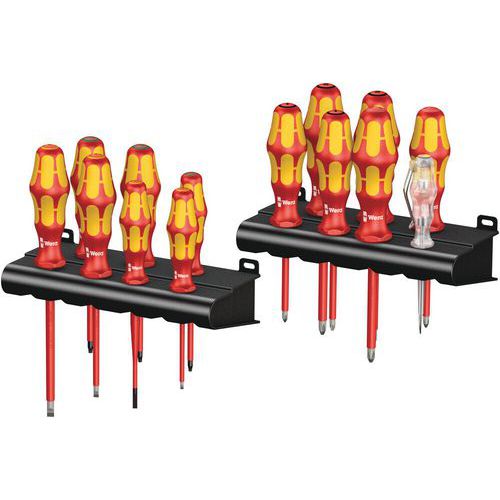 Schroevendraaierset 14 delig - Kraftform Big Pack 100 VDE - Wera