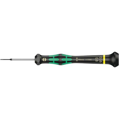 Schroevendraaier zaagsnede - 2035 Kraftform Micro - Wera