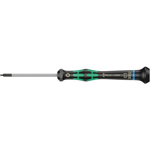 Inbus/Binnenzeskant kogel-kop - 2052 Micro Kraftform - Wera