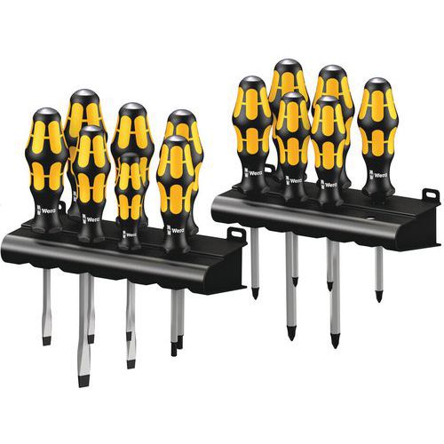 Schroevendraaierset 13 delig - Big Pack 900 Kraftform - Wera