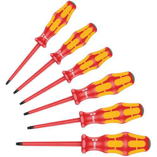 Schroevendraaierset VDE Kraftform Plus 6 delig - 167 i/6 - Wera