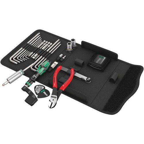 Reparatieset voor 24 delig - 9100 elektrische gitaar - Wera