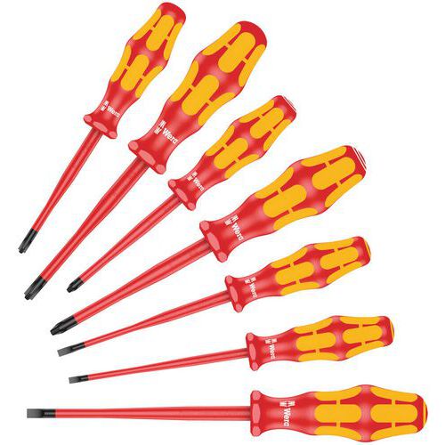 Schroevendraaierset Kraftform Plus - 160 iSS/7 - Wera