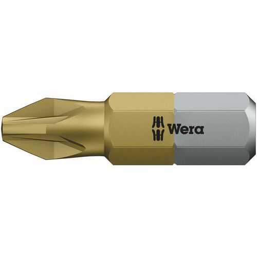 Schroefbit Titanium Pozidriv - 855/1 TiN PZ - Wera