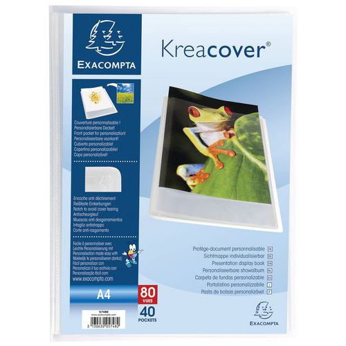 Showalbum Kreacover® - A4. Transparant - Exacompta