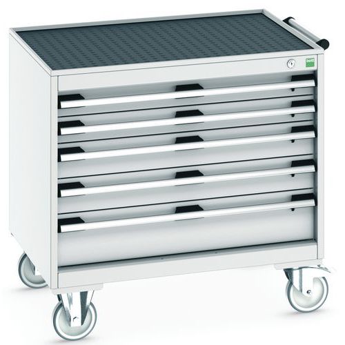 Armoire 5 tiroirs Cubio roulante - Bott