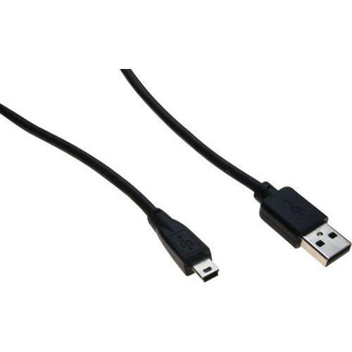 Cordon USB 2.0 type A et mini B - 3,0 m