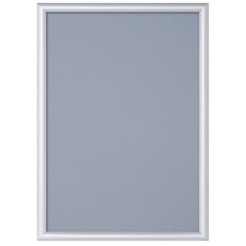 Aluminium kliklijst met puntige hoek, Materiaal: Aluminium, Breedte: 62.5 cm, Breedte lijst: 62.5 cm