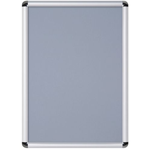 Aluminium kliklijst met afgeronde hoek, Materiaal: Aluminium, Breedte: 32.8 cm, Breedte lijst: 32.8 cm