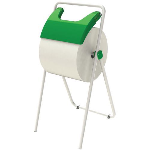 Dispenser voor poetsrollen