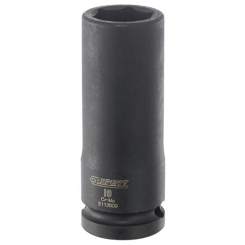 Lange impactdoppen 1/2'' metrisch - 6-kant Facom Expert