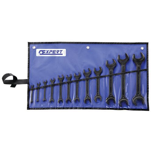 Steeksleutel set DIN - 12-delig in oproltas Facom Expert