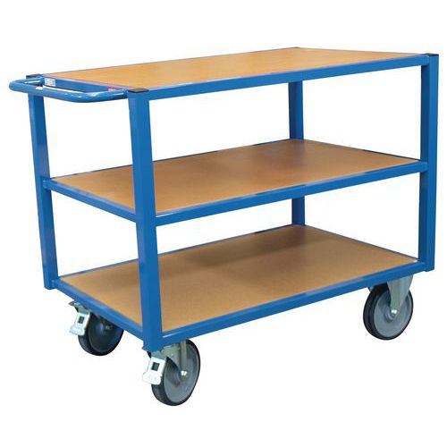 Werkplaatswagen 3 plateaus - Laadvermogen 500 kg - FIMM