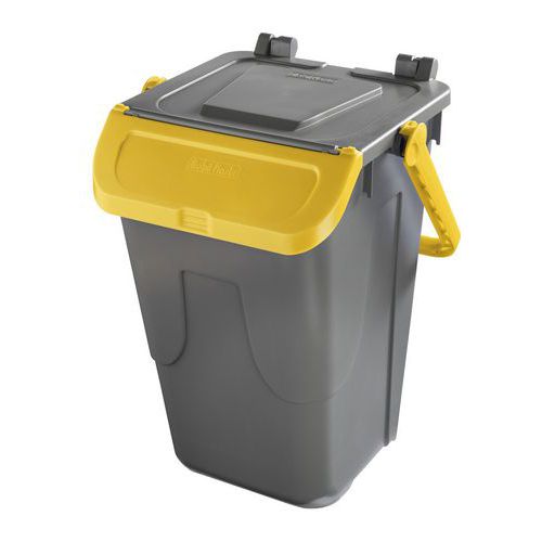 Poubelle de recyclage plastique 35L - Mobil Plastic