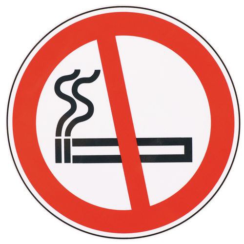 Verbodsbord - Verboden te roken - Zelfklevend - Manutan Expert
