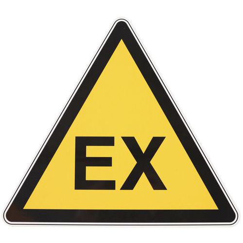 Waarschuwingsbord - Explosieve atmosfeer - Aluminium - Manutan Expert