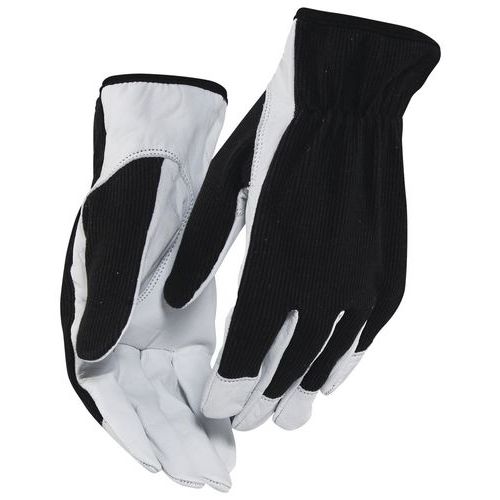 Handschoen Ambacht 2276 - zwart/wit