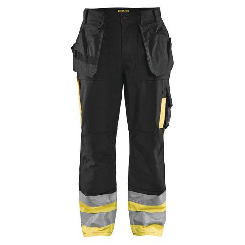 Werkbroek High Vis 1529 - zwart/geel