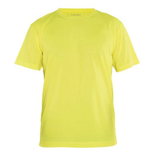 T-shirt High Vis UV 3331 - ronde hals - geel