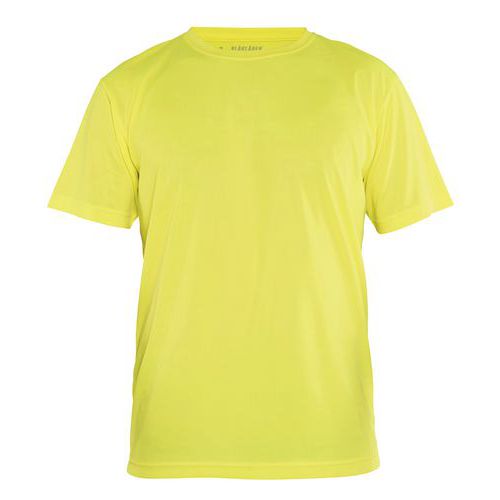 T-shirt High Vis UV 3331 - ronde hals - geel