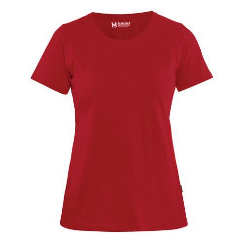 T-shirt Dames 3334 - ronde hals - rood