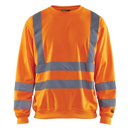 Sweatshirt High Vis 3341 - oranje