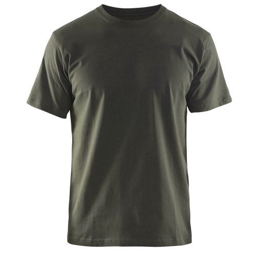 T-shirt 3525 - groen/grijs