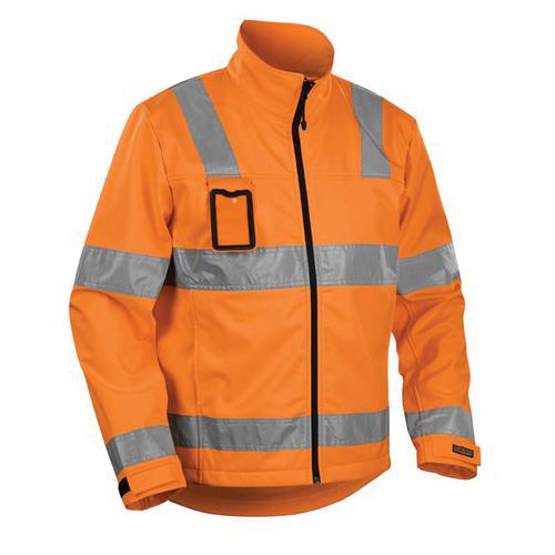 Jas Softshell High Vis 4838 - oranje