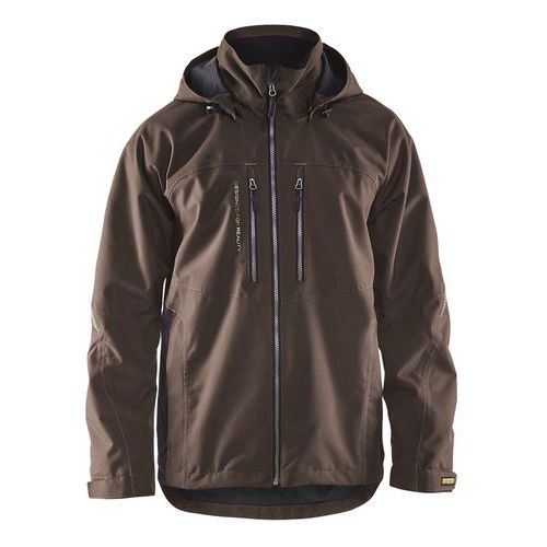 Winterjas Lichtgewicht 4890 - bruin/zwart Winterjas Lichtgewicht 4890 - bruin/zwart
