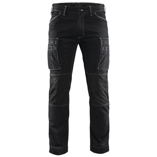 Service Werkbroek Denim stretch 1459 - zwart