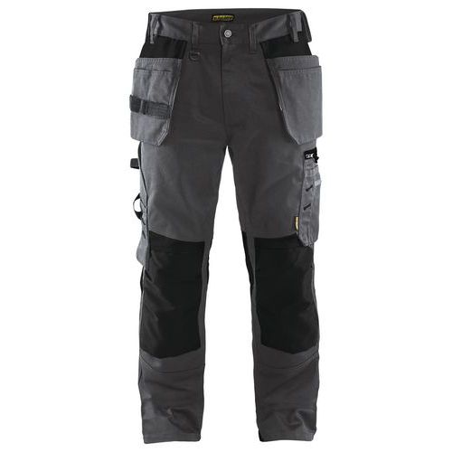 Pantalon artisan gris foncé/noir