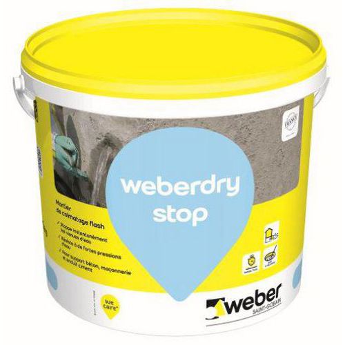Waterdichte en directe waterdruk-stop - Weber