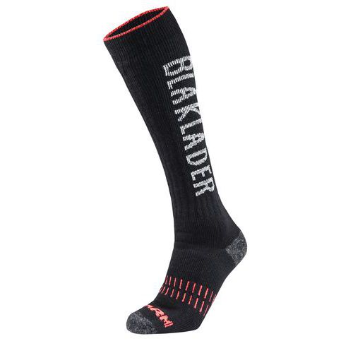 Chaussettes Xwarm - Noir/rouge fluorescent - Blaklader