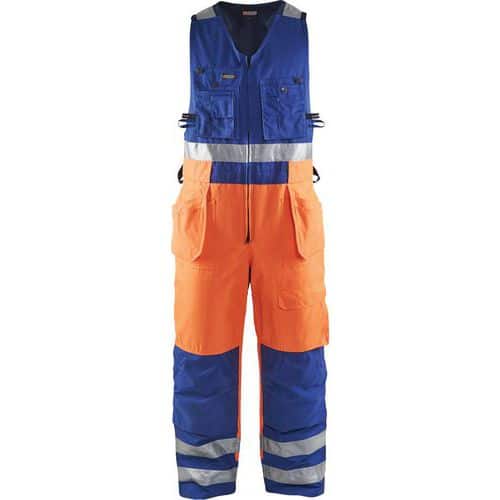 Winteroverall hoge zichtbaarheid klasse 3 - oranje/blauw - Blåkläder