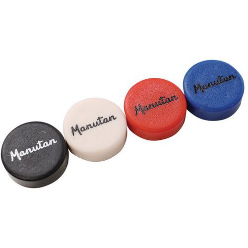Magneet rond diverse kleuren - Manutan Expert