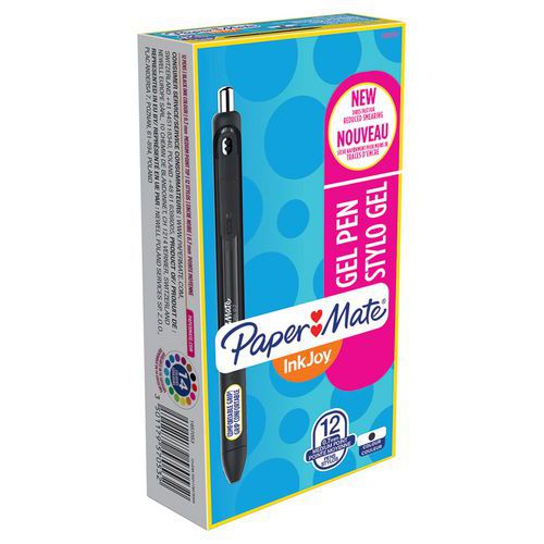 Stylo roller rétractable Papermate Inkjoy® gel