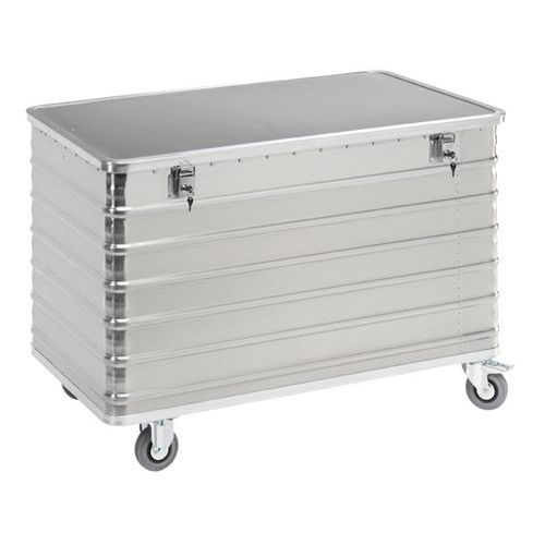 Containerwagen van aluminium - Capaciteit 223 tot 656 L