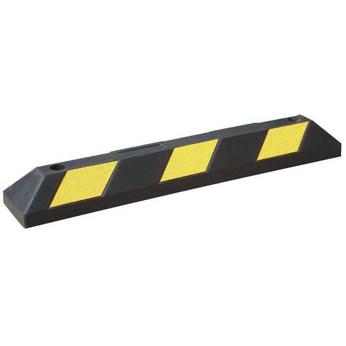 Parkeerblok - zwart en geel