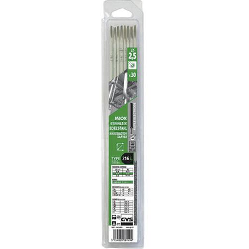 Electrode, Toepassing: 316L, Ø: 2.5 cm, Model: Roestvrijstalen elektroden
