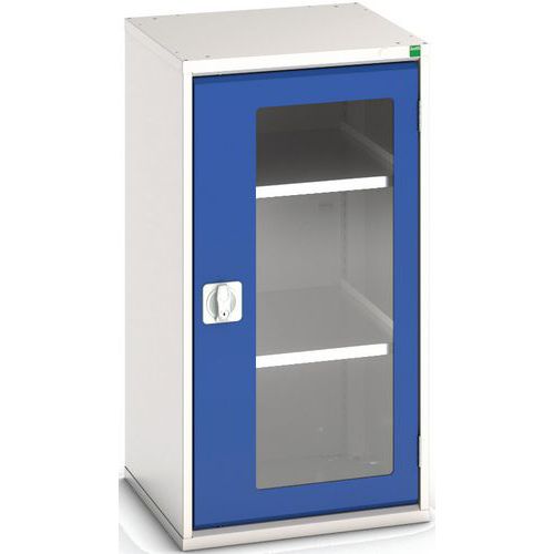 Armoire Verso Portes Transparentes Avec 2 Tablettes 525x550x1000_Bott