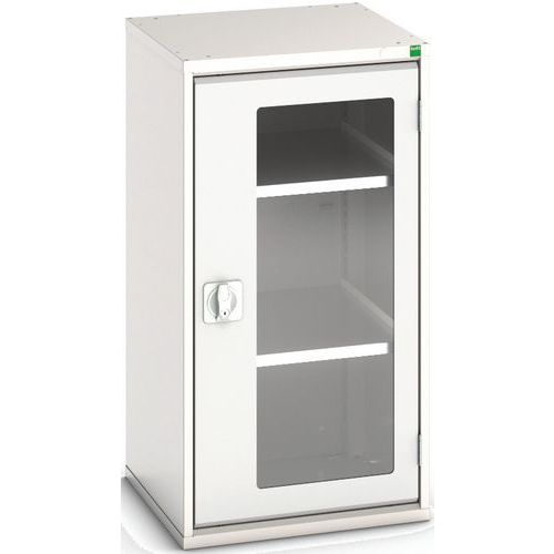 Armoire Verso Portes Transparentes Avec 2 Tablettes 525x550x1000_Bott