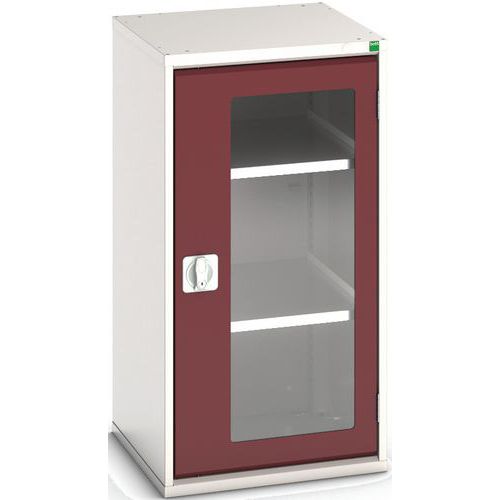 Armoire Verso Portes Transparentes Avec 2 Tablettes 525x550x1000_Bott