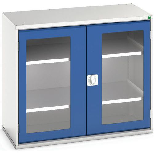 Armoire Verso Portes Transparentes Avec 2 Tablettes 1050x550x900_Bott