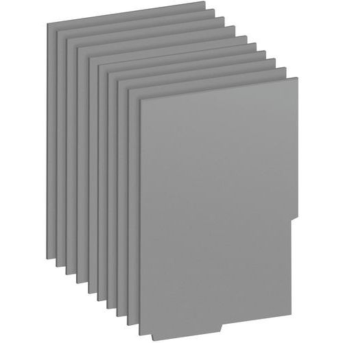 Extra tussenschot voor verticaal sorteerrek voor kasten - Set van 10 - Paperflow